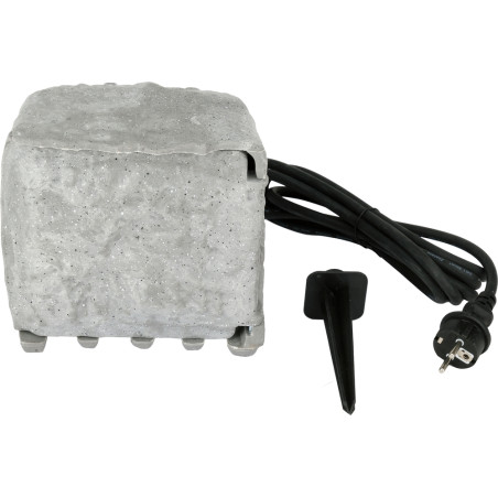 YT-81271 YATO Priza de gradina, imitatie piatra IP44, 4 prize, mod AUTO/MANUAL
