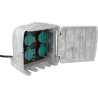 YT-81271 YATO Priza de gradina, imitatie piatra IP44, 4 prize, mod AUTO/MANUAL