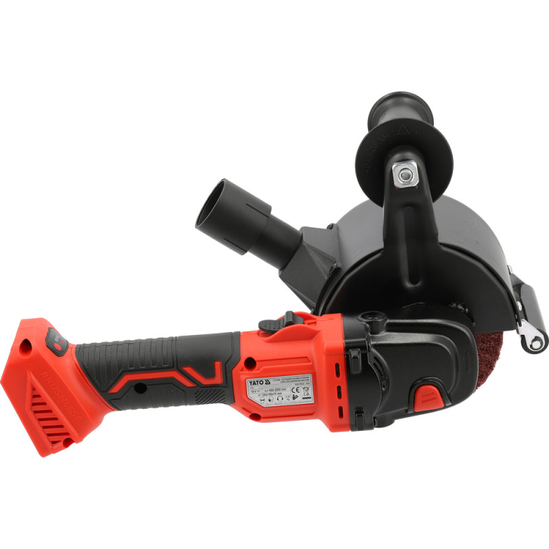 YT-81950 YATO Masina de slefuit compatibila cu acumulatori Li-Ion 18 V