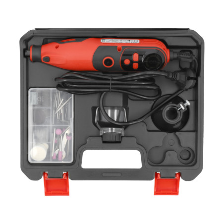YT-82077 YATO Mini polizor drept, 130 W cu accesorii