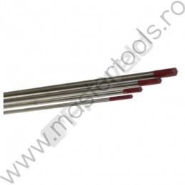 4550100032 ProWELD WT20 Set 10 electrozi tungsten rosii, 3.2x175mm