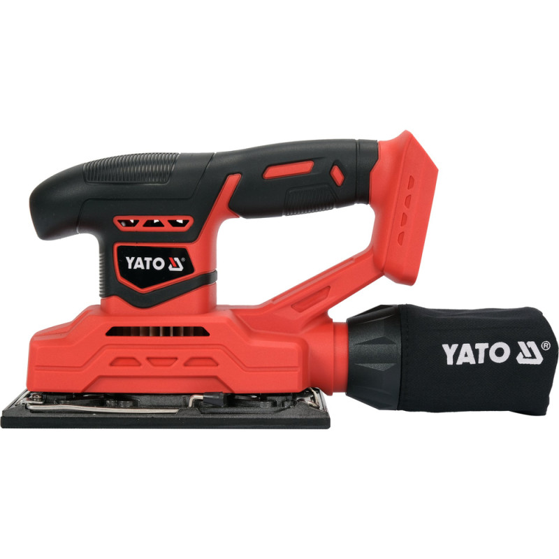 YT-82751 YATO Slefuitor oscilant compatibil cu Li-Ion 18V, 187 x 90 mm