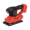 YT-82751 YATO Slefuitor oscilant compatibil cu Li-Ion 18V, 187 x 90 mm