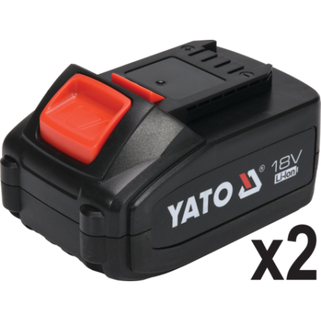 YT-8277915 YATO Masina de gaurit si insurubat cu percutie 2xLi-Ion 18V 4Ah 120Nm
