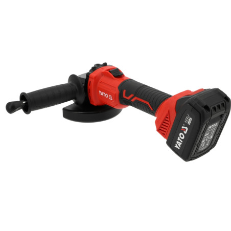 YT-828251 YATO Polizor unghiular cu acumulator Li-Ion 18V 4 Ah, 125 mm