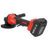 YT-828255 YATO Polizor unghiular 2xLi-Ion 18V 4Ah,125mm,viteza variabila