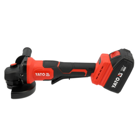 YT-828255 YATO Polizor unghiular 2xLi-Ion 18V 4Ah,125mm,viteza variabila