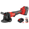 YT-828255 YATO Polizor unghiular 2xLi-Ion 18V 4Ah,125mm,viteza variabila