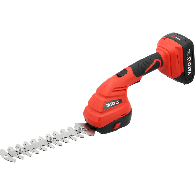 YT-828357 YATO Foarfeca pentru iarba si gard viu Li-Ion 18V, 2 Ah