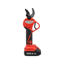 YT-828380 YATO Foarfeca pentru crengi acumulator Li-Ion 18V 2 Ah,30 mm