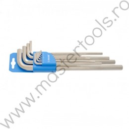 608533 UNIOR Set de chei imbus hexagonale lungi 1.5-10 mm,220/3LPH