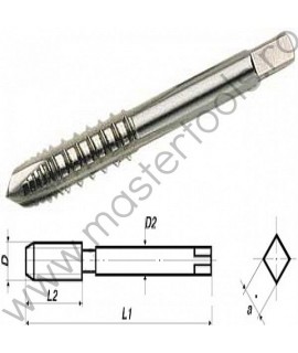 VL.61950 Volkel Tarod filet metric universal scurt HSS-E, M 12x1.75
