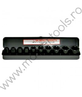 AC.2400002 AIRCRAFT Set de chei tubulare de impact, 3/4"