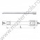 600826 UNIOR Prelungitor patrat 1/4", 55 mm, 188.4/2