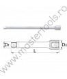 600826 UNIOR Prelungitor patrat 1/4", 55 mm, 188.4/2