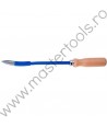 RN.4641500 RENNSTEIG Sabar triunghiular curbat lungime 150mm
