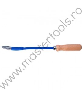 RN.4642000 RENNSTEIG Sabar triunghiular curbat lungime 200mm