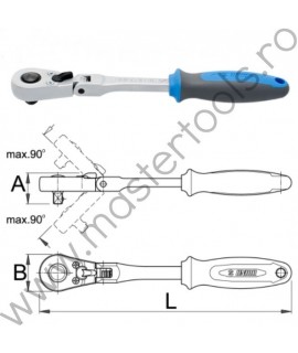 Antrenor cu clichet reversibil articulat 3/8 UNIOR