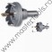 RK.105019 RUKO Carota de gaurire de precizie,rectificate  burghiu de centrare diametru 19mm