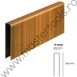 SENCO Capse tip N lungime 28.6 mm latime 10.6 mm