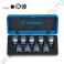 Trusa chei bit torx TX20-TX60 prindere patrat 1/2 UNIOR
