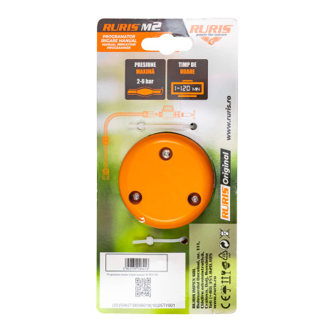 20000pim25a RURIS M2 Programator pentru irigare manual,2-6 bari,5-35°C