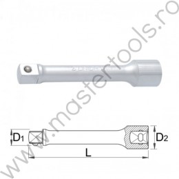 607955 UNIOR Prelungitor patrat 1/2", 75 mm, 190.4/1