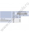 RN.24240001 RENNSTEIG Spit prindere hexagon 25.4 mm ciocan pneumatic lungime 400mm