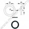 612079 UNIOR Garnitura pentru chei tubulare de impact 3/8", 6-12 mm, 230.8/5