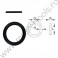 617126 UNIOR Garnitura pentru cheie tubulara de impact 1.1/2",80-90 mm