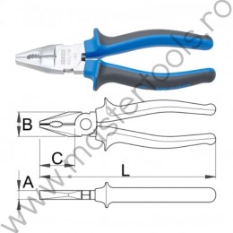 607869 Cleste combinat maner bimaterial taiere 2.5 mm lungime 200 mm