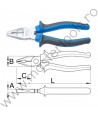 607869 Cleste combinat maner bimaterial taiere 2.5 mm lungime 200 mm