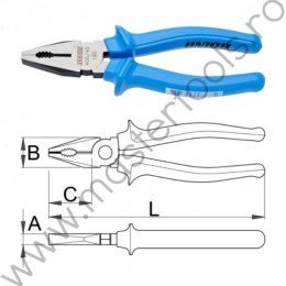 608677 UNIOR Cleste combinat capacitate taiere 3 mm lungime 220 mm