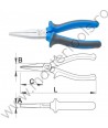 607879 UNIOR Cleste cu varfuri late 472/1BI lungime 160 mm
