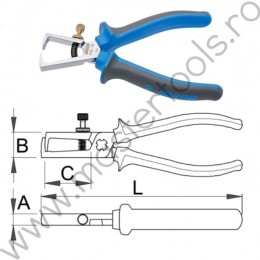 Cleste pentru dezizolat UNIOR 607882