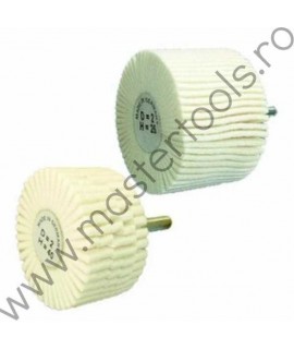 RD.305380 RHODIUS Rola pentru lustruire cu tija de 6 mm FLP, D2/H40