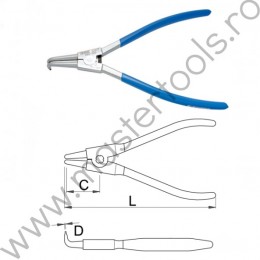 Cleste pentru inele de siguranta UNIOR 616737