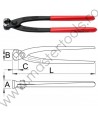601388 UNIOR Cleste pentru plasa sarma 531/4PR lungime 280 mm