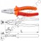610421 UNIOR Cleste combinat izolat la 1000 V, 160 mm, 406/1VDEBI