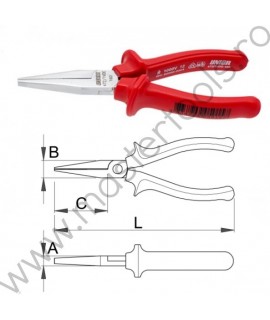 Cleste cu varf lat izolat electric 1000V UNIOR