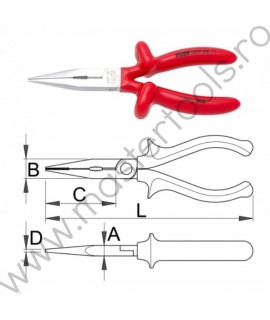 619189Cleste varf semirotund izolat electric 1000V UNIOR