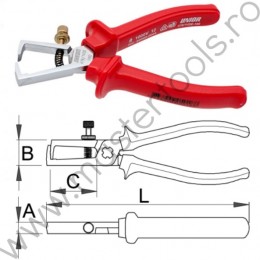 Cleste pentru dezizolat UNIOR 605018