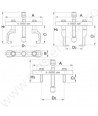 Extractor ramificat pentru scripeti UNIOR