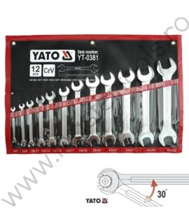 Set 12 chei fixe 6-32 MM YATO YT-0381