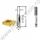 D-47793 MAKITA Freza cu varf, diametru 9.5 mm, tija cilindrica 12 mm