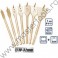 Set burghie plate gaurit lemn 10-32mm RAIDER