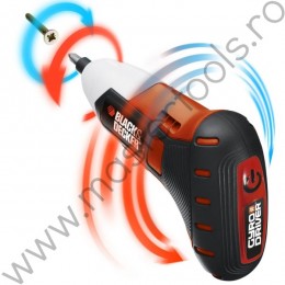 Surubelnita cu un acumulator Li-Ion de 3.6 V BLACK DECKER