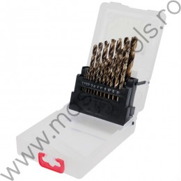 Set burghie metal cobalt 1-10 mm YATO YT-41604