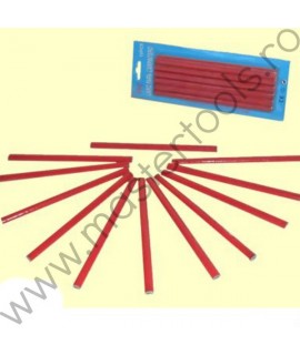 09180 VOREL Set 12 creioane profil rotund pentru tamplarie