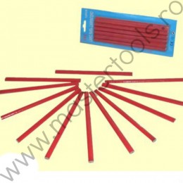 09180 VOREL Set 12 creioane profil rotund pentru tamplarie